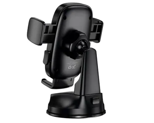 Автотримач BOROFONE BH132 Follower one-button car holder(center console) чорний mag-6941991121302145016