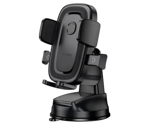 Автотримач BOROFONE BH132 Follower one-button car holder(center console) чорний mag-6941991121302145016