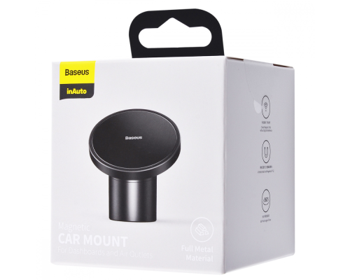 Автотримач Baseus Radar Magnetic Car Mount black PLS-00-00055998