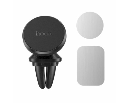 Автотримач для телефона HOCO CA81 Ligue Air vent magnetic car holder Black (6931474743879)