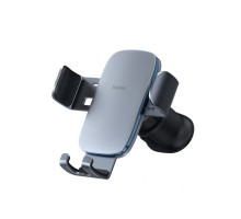 Тримач для мобiльного Baseus Metal AgeⅡ Gravity Car Mount（Air Outlet Version）Dark Grey