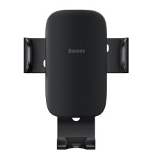 Тримач для мобiльного Baseus Metal AgeⅡ Gravity Car Mount（Round Air Vent Version）Black