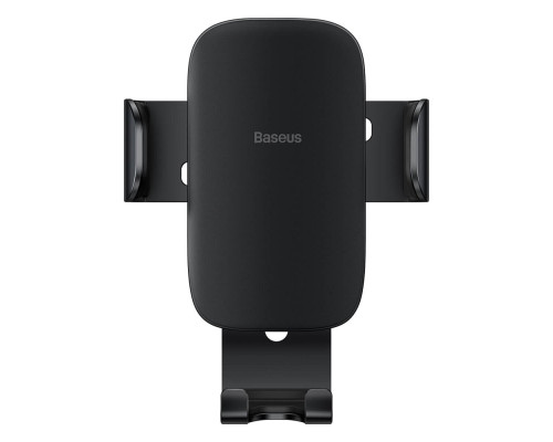 Тримач для мобiльного Baseus Metal AgeⅡ Gravity Car Mount（Round Air Vent Version）Black