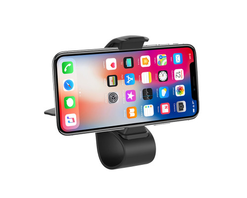 Тримач для мобільного HOCO CA50 In-car dashboard phone holder Black