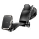 Тримач для мобільного HOCO CA107 Center console magnetic car holder Black Metal Gray