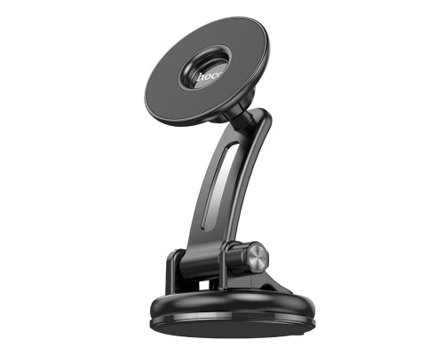 Тримач для мобільного HOCO CA113 Excelle center console ring magnetic car holder Black