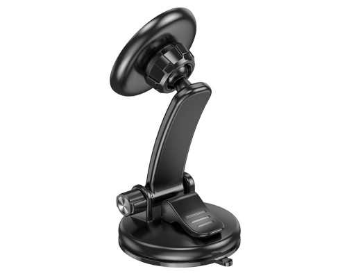 Тримач для мобільного HOCO CA113 Excelle center console ring magnetic car holder Black