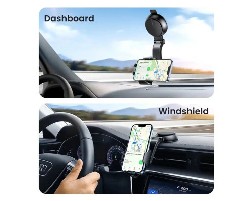 Автотримач для телефона UGREEN LP405 Waterfall-Shaped Suction Cup Phone Mount (UGR-20473)