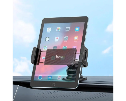 Тримач для мобільного HOCO CA120 Prospering center console car holder for tablets Black