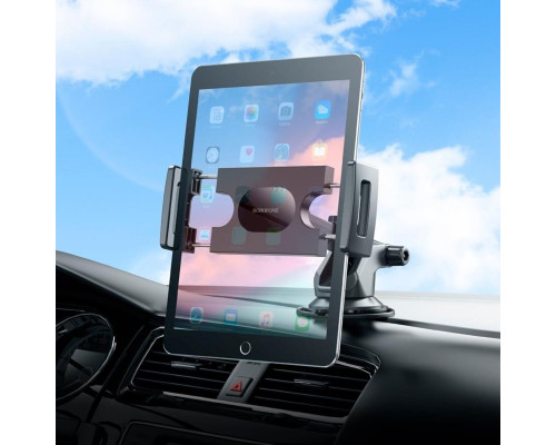 Тримач для мобільного BOROFONE BH100 Airy tablet car holder(center console) Black