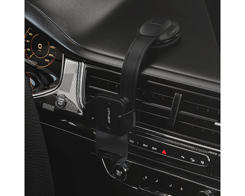 Автотримач для телефона ACEFAST D26 press type car holder for dashboard Black (6974316283041)