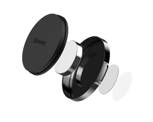 Автотримач для телефона Baseus Small Ears Series Magnetic Bracket（Flat type）Cluster Black (C40141403113-01)