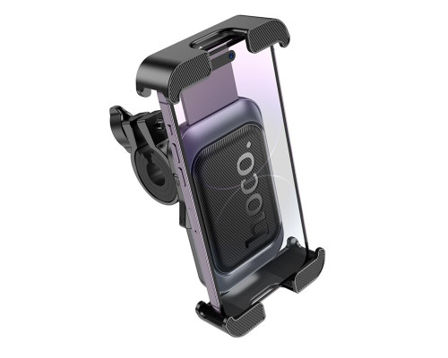 Автотримач для телефона HOCO H82 Vista bicycle Motorcycle Universal holder Black Metal Gray (6942007647922)