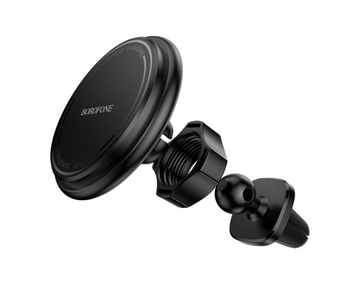 Автотримач для телефона BOROFONE BH135 Parker ring magnetic car holder(air outlet) (6941991121401)