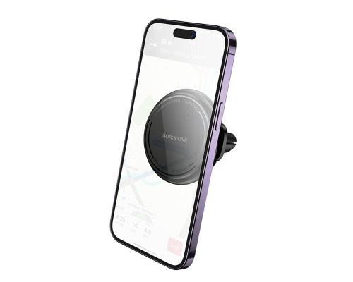 Автотримач для телефона BOROFONE BH135 Parker ring magnetic car holder(air outlet) (6941991121401)
