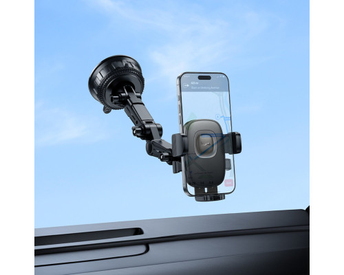 Автотримач для телефона HOCO H89 Crown large suction cup car holder(center console) (6942007662628)