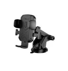 Автотримач Hoco H65 Gamble one-button car holder(center console) Чорний mag-6942007641173144052