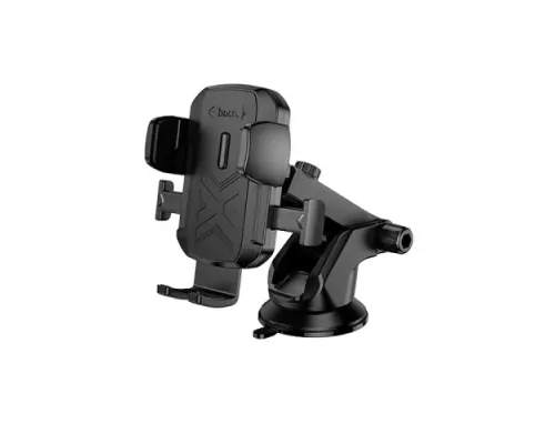 Автотримач Hoco H65 Gamble one-button car holder(center console) Чорний mag-6942007641173144052