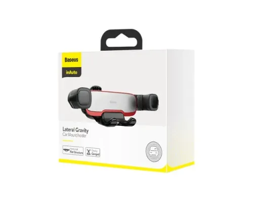 Автотримач Baseus Mr Hui Gravity Car Mount Silver SUYL-HU0S mag-6953156219786151563