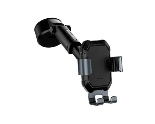 Автотримач Baseus Tank gravity car mount holder with suction base Tarnish Black SUYL-TK01 mag-6953156226326145776