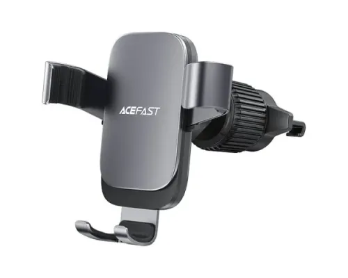 Тримач ACEFAST D59 gravity car holder for air vent Metal Grey mag-6974316285168153340