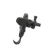 Автотримач XO C60 Suction cup outlet Car holder Чорний mag-692068087259660212
