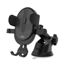 Автотримач XO C60 Suction cup outlet Car holder Чорний mag-692068087259660212