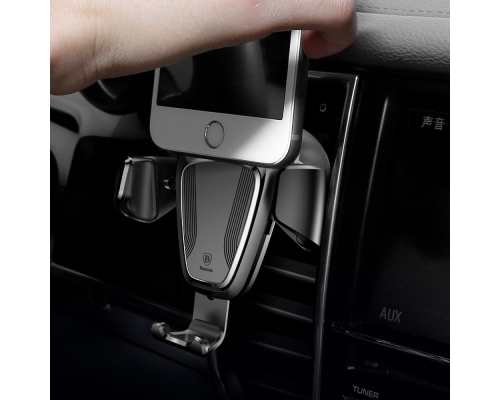 Автотримач Baseus Gravity Car Mount Holder black PLS-00-00029177