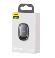 Гачки-тримачі Baseus Beetle Vehicle Hook Dark Grey (ACGGJK-0G)