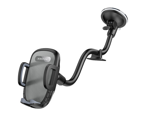 Тримач для мобільного BOROFONE BH54 Racer windshield car holder Black