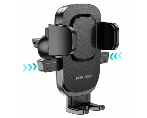 Тримач для мобільного BOROFONE BH69 air outlet car holder Black