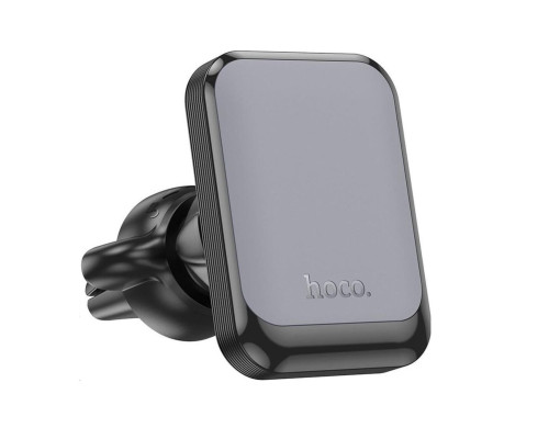 Тримач для мобільного HOCO H24 Climber magnetic car holder(air outlet) Black Gray