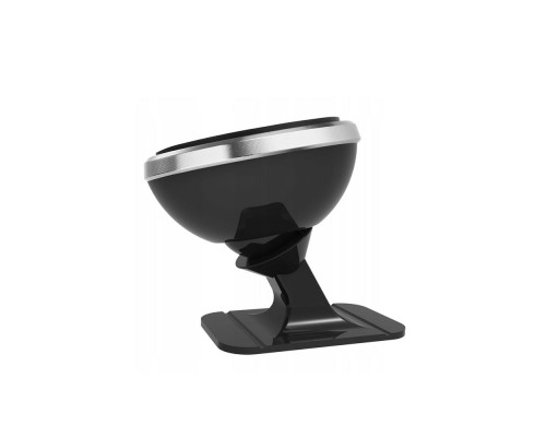 Тримач для мобiльного Baseus 360° Adjustable Magnetic Phone Mount Silver (SUCX140012)
