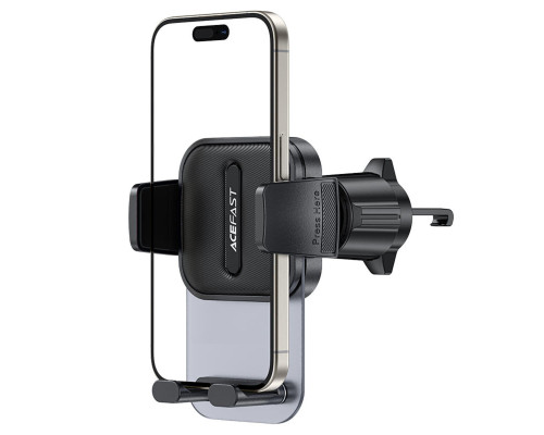 Автотримач для телефона ACEFAST D25 press type car holder for air vent Black (6974316282952)