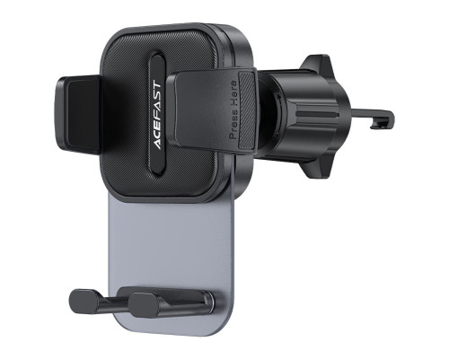 Автотримач для телефона ACEFAST D25 press type car holder for air vent Black (6974316282952)