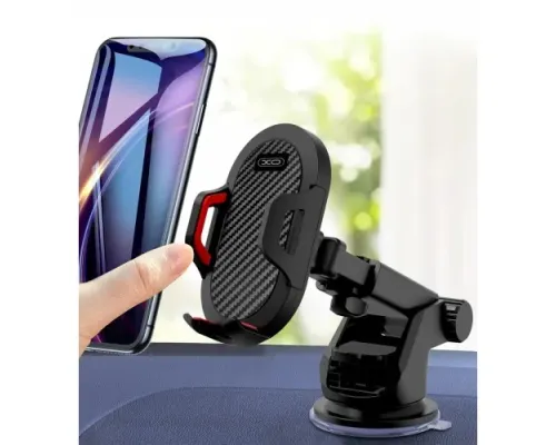Автотримач XO C39 Dashboard stand holder Чорний mag-6920680866212147316