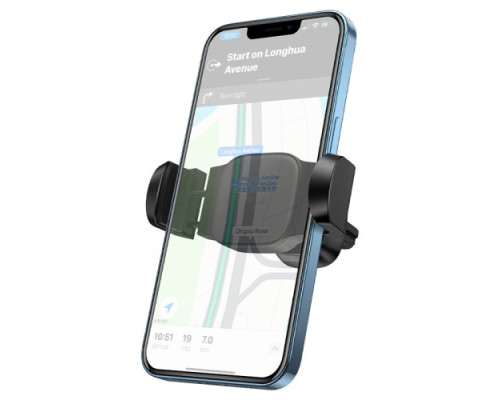 Автотримач Hoco H14 Pursue pull clip car holder(air outlet) Чорний mag-693147479452939218