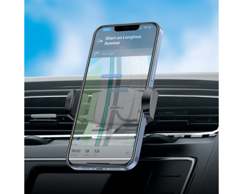 Автотримач Hoco H14 Pursue pull clip car holder(air outlet) Чорний mag-693147479452939218