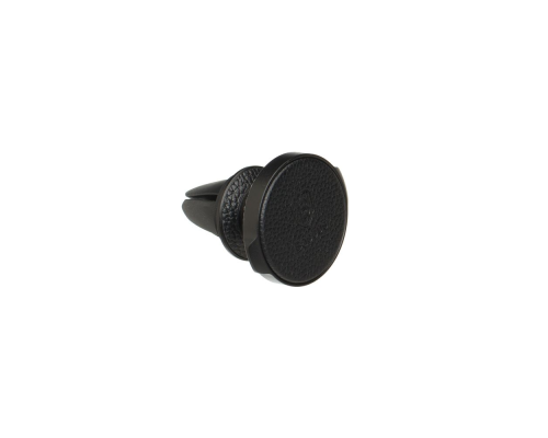 Автотримач Baseus Small Ears Magnetic Genuine Leather black PLS-00-00060755