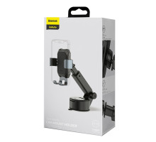 Тримач для мобiльного Baseus Tank gravity car mount holder with suction base Tarnish Black (SUYL-TK01)