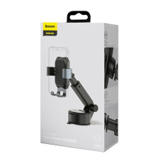 Тримач для мобiльного Baseus Tank gravity car mount holder with suction base Tarnish Black (SUYL-TK01)