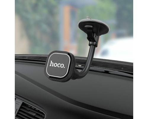 Тримач для мобільного HOCO CA55 Astute series windshield car holder Black/Gray