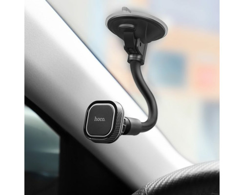 Тримач для мобільного HOCO CA55 Astute series windshield car holder Black/Gray