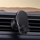 Тримач для мобiльного Baseus Stable Gravitational Wireless Charging Car Mount Pro 15W (Air Outlet Version) Black