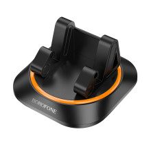 Тримач для мобільного BOROFONE BH116 Vicktory car holder for dashboard Black (6941991112997)