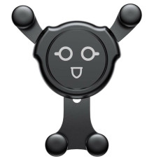 Тримач для мобiльного Baseus Emoticon Gravity Car Mount EMKX Black