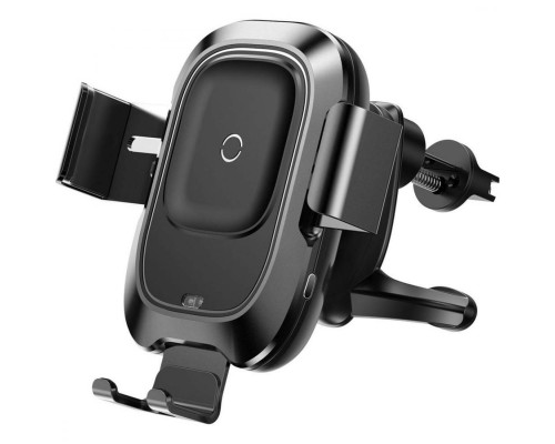 Тримач для мобiльного з БЗП Baseus SmartVehicle Bracket Wireless Black