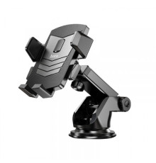 Автотримач Hoco CA83 David one-button center console car holder Чорний Деф.пак mag-2000001558713143045