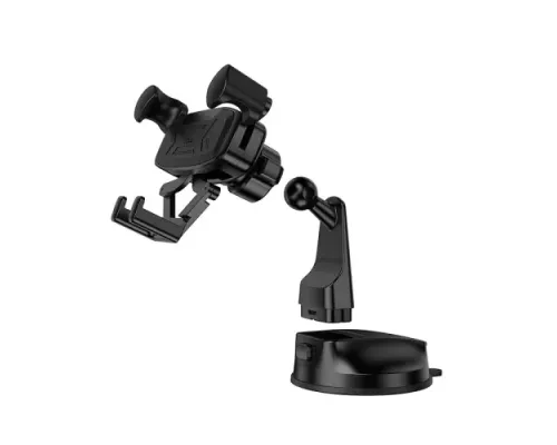 Автотримач Hoco H67 Gamble gravity linkage car holder(center console) Чорний mag-6942007641210144054