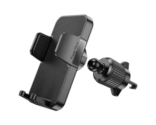 Автотримач Hoco H36 Cheetah car holder(air outlet) Чорний mag-6942007617185145085